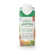 PediaSure Harvest for Tube Feeding, Complete Nutrition Formula with Real Foods for Kids, with Organic Fruits & Vegetables, Plant-Based Protein, Reclosable Carton, 8 fl oz, 24 Count