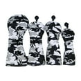 thumbnail image 1 of Golf Wood Headcover Set Driver Fairway Golf Wood Headcover Set Club Wood Headcover Set Headcover Utility Drivers Head Head Cover Covers 4PCS No 1 3 5 UT, 1 of 9