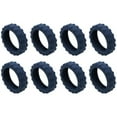thumbnail image 1 of 8 Pcs/ensemble Housse de Protection pour Roues de Valise, Réduit l'Usure des Roues, 1 of 8