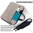 thumbnail image 2 of Lsque Cute Rabbit Pattern Laptop Bag – Portable & Slim Single-Shoulder Computer Case with Adjustable Strap, Protective, Lightweight for 13”/14”/15.6” Laptops, 2 of 8