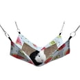 thumbnail image 2 of Small Animal Hammock Cooling Mat, Comfortable Breathable Summer Cooling Hamster Hammock Heat Dissipation Rattan  For Guinea Pig For Rodent For, 2 of 8
