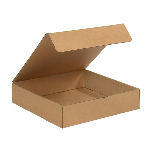 Box Partners Literature Mailers 12" x 12" x 3" Kraft 50/Bundle ML12123K