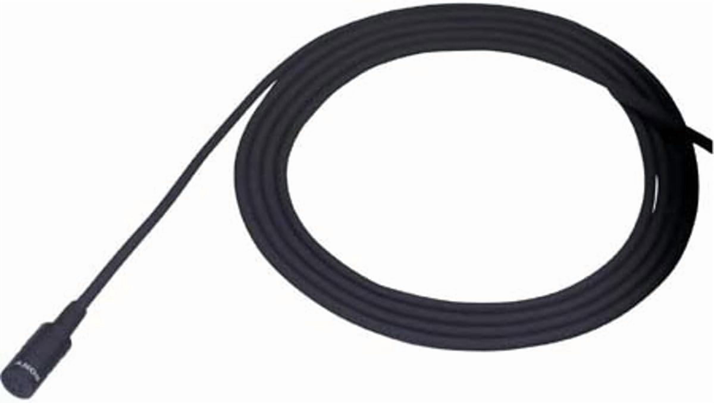 Sony Pro ECM-77BC Wired Electret Condenser Microphone, Black