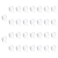 thumbnail image 3 of 30 ganchos de pared para colgar sombreros, perchas, ganchos adhesivos transparentes para colgar en la sala de estar, dormitorio, apartamento, 3 of 7