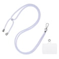 thumbnail image 1 of Unique Bargains Phone Lanyard with Transparent Lanyard Patch, Light Blue, 1 of 5