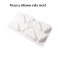 thumbnail image 4 of Kearding Molde de silicona de 8 cavidades para bodas, Chocolate, molde DIY para Hotel, comedor, cafetería, cocina, postre, decoración de Herramientas y accesorios para hornear, 4 of 6