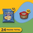 thumbnail image 2 of Frito Lay Tostitos Bitesize Rounds Chips and Salsa Dip Cups, Variety pack, (pack of 24), 2 of 6
