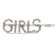thumbnail image 2 of Pinza de Clip Horquilla de Cabello Colco con Letras de cristal, 2 of 8
