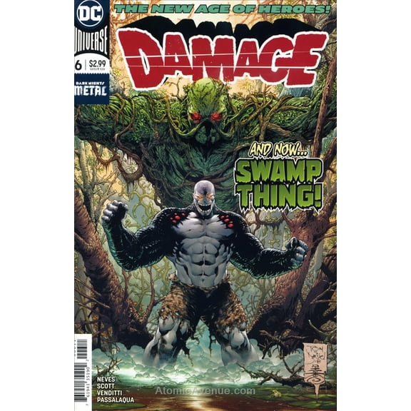 Damage (2nd Series) #6 VF ; DC Comic Book
