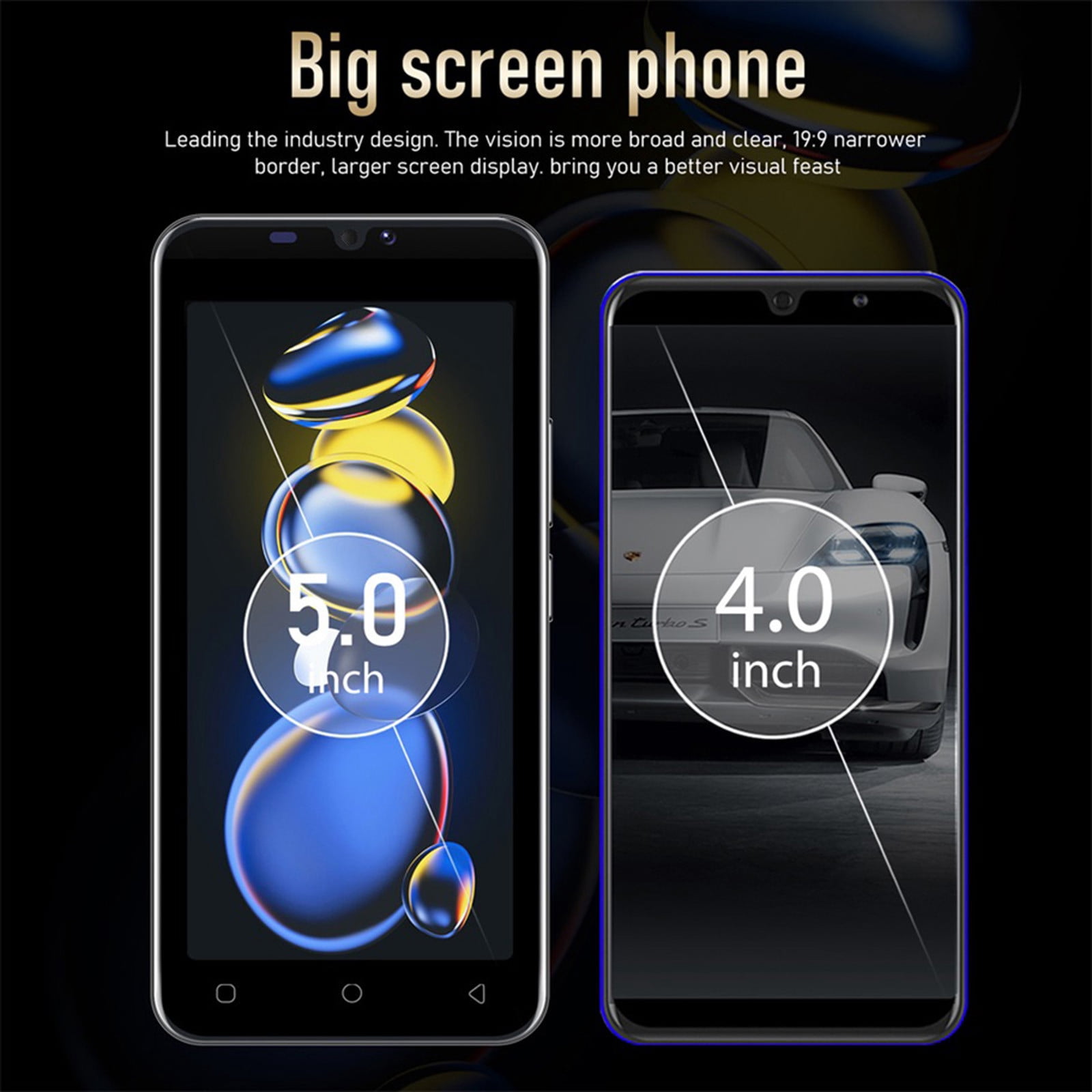 HOMBOTI Smart Phone Clearance Unlocked Phone M10Plus Standard U8 Smart Phone 1GB+8G-core With GPS 4.42-inch Android 1500Mah Mobile Phone