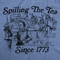 thumbnail image 2 of Mens Spilling The Tea Since 1773 T Shirt Funny US History Boston Tee Party Graphic Tee Graphic Tees, 2 of 7