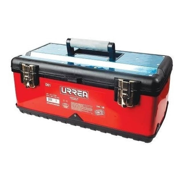 Caja Portaherramientas Metálica Uso Ligero 51x28x22cm Urrea Urrea D61