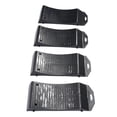 thumbnail image 1 of Car Tire Wheel Ramp, 4Pcs Polypropylene Explosion Proof Tire Saver Ramp Set  for Flat Spot and Flat Tire Prevention, 1 of 7