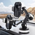 thumbnail image 5 of Yiyasu 360° Universal Dashboard Dash Mount Phone Holder Suction Cup Bracket Car GPS Truck Plastic, 5 of 10