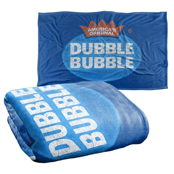 Dubble Bubble Vintage Logo Silky Touch Super Soft Throw Blanket 36" x 58"