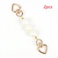 thumbnail image 3 of 2Pcs Pearl Chain Accessories Smooth Imitation Pearl Phone Chain Straps, 3 of 6