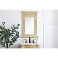 thumbnail image 6 of Elegant Decor Wood Frame Mirror 18 Inch X 28 Inch In Light Antique Beige, 6 of 6