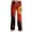 Orange, variant on Womens Halloween Comfy Pajama Pants Pumpkin Face Print Casual Elastic Waist Pjs Lounge
