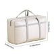 thumbnail image 2 of Totes para Almacenamiento Bolsa de Almacenamiento de Ropa Blanca de Gran Capacidad 100x58x30cm Organizador de Bolsa de Almacenamiento de Plástico para Manta de Edredón Viaje en Movimiento, 2 of 7