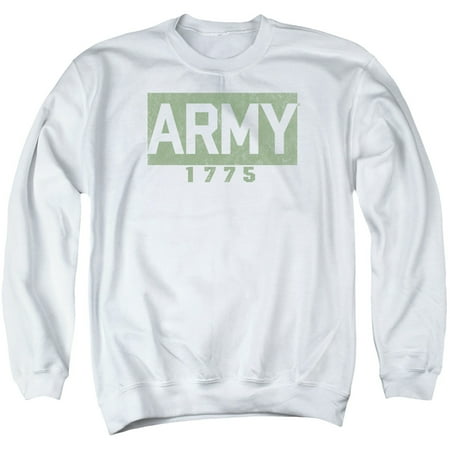 - United States Army Armed Forces Est. 1775 Distressed Adult Crewneck Sweatshirt