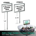 thumbnail image 5 of 12" Diameter Single Bowl Floor Display, 5 of 7