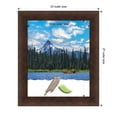 thumbnail image 2 of Warm Walnut Wood Picture Frame, Photo Frame, Art Frame, 2 of 10