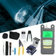 thumbnail image 3 of Optical Fiber Tool Kit, 7 Wavelengths Support 15 Pcs Set Tungsten Steel Blade Universal Interface FTTH Optic Kit  for  and Television, 3 of 8