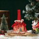 thumbnail image 5 of Bolsas de lino para fiestas, adornos navideños, suministros para decoración navideña, bolsas de lino para manzanas, bolsas para dulces, patrones de dibujos animados, bolsas de regalo, bolsas navideñas, 5 of 6