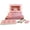 Pink, variant on Mudrit 20 Pack Cupcake Boxes hold 6 with Windows, Food Grade Kraft Bakery Boxes for Cupcakes, Cookies, Muffins and desserts