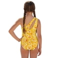 thumbnail image 2 of Tutolipy Pineapple and Coconut Pattern Girls' One Piece Swimsuit with Cover Up, Sun Protection Girls Swimsuit for Teens, Removable Bra 17-18 Years Old, 2 of 10