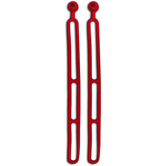 Blubird Blubird `Rapid-Tie 16", 10 Pack, Red