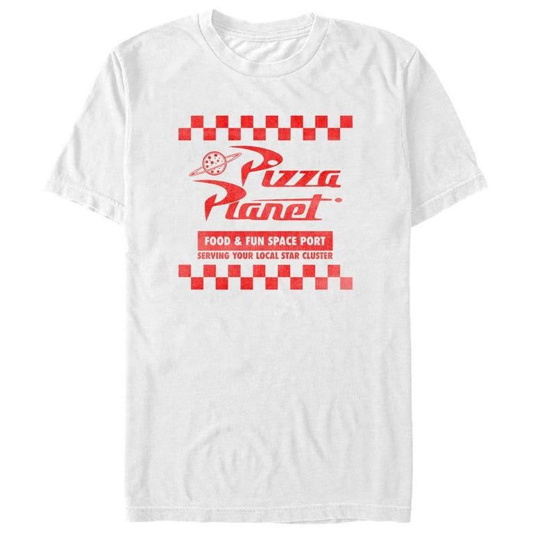 Toy Story Men's Pizza Planet Logo Graphic Tee, - Walmart.com