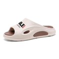 thumbnail image 1 of Men's Beach Slippers with Soft Low Arch Support Comfortable Thick Sole Anti Slip Easy To Clean, 1 of 5