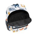 thumbnail image 6 of FORMRS School Backpack with Front Zippered Pocket 12" Student Travel Daypack, Tropical Jungle Vibes, 6 of 6