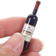 thumbnail image 4 of Miangastore 12 Pcs Mini Bouteilles de Vin Maison de Poupée Miniatures Jeu de Simulation Mini Bouteilles de Vin Ornements, 4 of 8
