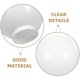 thumbnail image 3 of WEUVEB White Outdoor Acrylic Lamp Shade Spherical Light Cover Decorative and Practical, 3 of 8