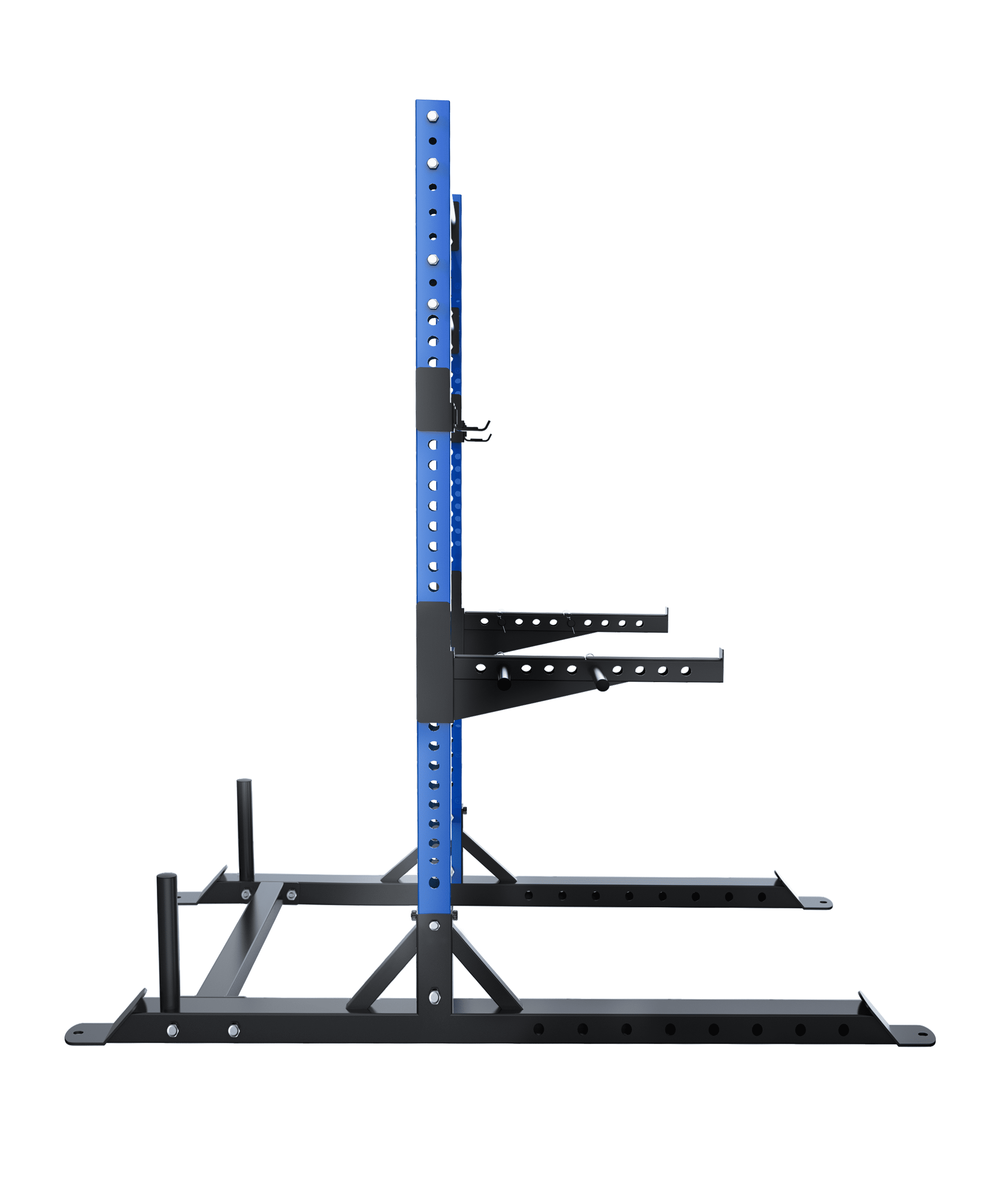 ZENOVA Multi-Functional Power Racks Tower, with Free 66LBS Adjustable Dumbbell Weight Sets, Adjustable Heavy Power Cage Squat Rack Deadlifts Squats Weightlifting, Blue