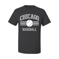 thumbnail image 2 of Wild Bobby City of Chicago CHI American Baseball Fantasy Fan Sports Men's T-Shirt, Charcoal, 4X-Large, 2 of 6