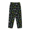 thumbnail image 4 of Kdxio Women's Comfy Stretch Space RocketsPrint Drawstring Pajama Pants-Medium, 4 of 9