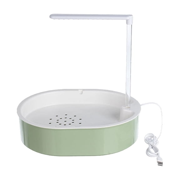 Parrot Shower Bath Bowl, Hanging Rain-Style Bird Bath with Perch, Encourages Natural Bathing Behavior, Removable Easy-Clean Basin for Cages