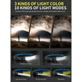 thumbnail image 3 of Linterna frontal LED Smiling Shark de 230° de ángulo amplio, paquete de 2, 3 of 6