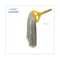 thumbnail image 3 of Premium Cut-End Wet Mop Heads, Cotton, 20oz, White, 12/carton | Bundle of 5, 3 of 9