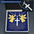 thumbnail image 6 of Angels Protect You Psalm 91 Cross Card Necklace w Stainless Steel Pendant, 6 of 17
