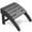 Dark Gray 1/CN, variant on Adirondack Ottoman Foot Rest for Adirondack Chair, HDPE Resin Weather-Resistant Outdoor Patio Footstool for Porch, Pool, Lawn & Backyard Use