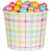 Way to Celebrate Easter 64-Ounce Plaid Paper Tub