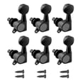 thumbnail image 3 of 6x Clavijas De Afinación De Guitarra Clavijas De Cuerda Selladas Para Guitarras Clásicas Guitarra Eléctrica Negro 6L Sunnimix Clavijas, 3 of 8