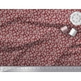 thumbnail image 3 of Soimoi Rayon Fabric Dot & Leaves Printed Fabric 1 Yard 56 Inch Wide, 3 of 3