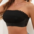 thumbnail image 6 of Censtreet Women's Strapless Front Closure Bra One Piece Comfort Wireless Bottom Plus Size Bras, 6 of 7