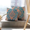 thumbnail image 6 of LALILO Throw Pillow Covers Damask Luxury Old Fashioned Damask Cushion Cover 18" x 18", 2 Pack, 6 of 6