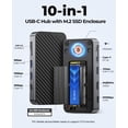 thumbnail image 2 of Estación de acoplamiento USB-C ORICO 10 en 1 con carcasa SSD M.2, 2 of 8